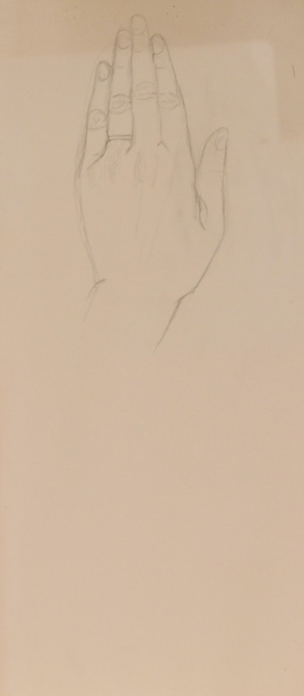 Marie Valade (non sign&eacute;), sans titre, non dat&eacute; - mine de plomb sur papier